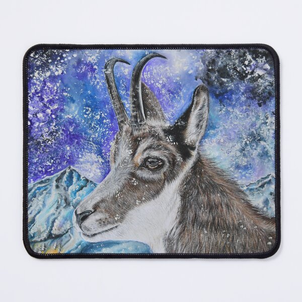 Item preview, Chamois in the Mountains under the Snow designed and sold by CozyRainRabbit.