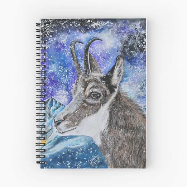 Item preview, Chamois in the Mountains under the Snow designed and sold by CozyRainRabbit.