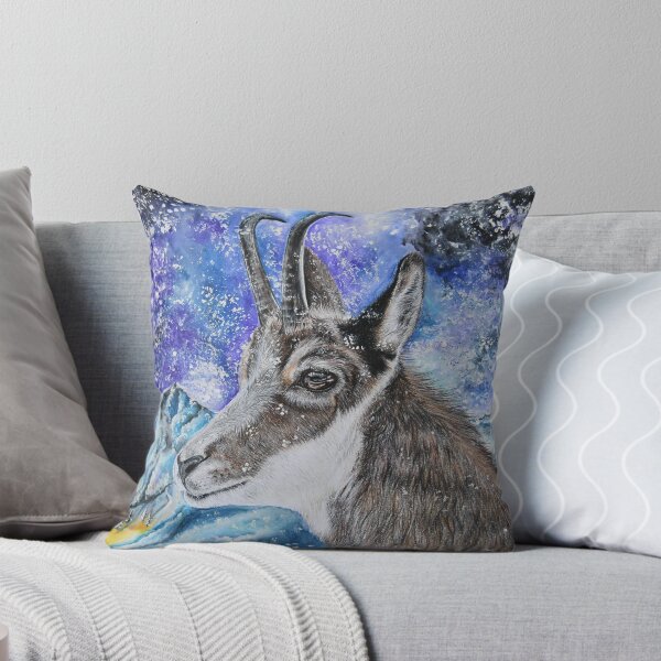 Item preview, Chamois in the Mountains under the Snow designed and sold by CozyRainRabbit.