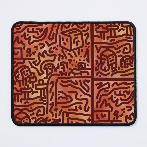 Item preview, The Nether Mural designed and sold by snippssss.