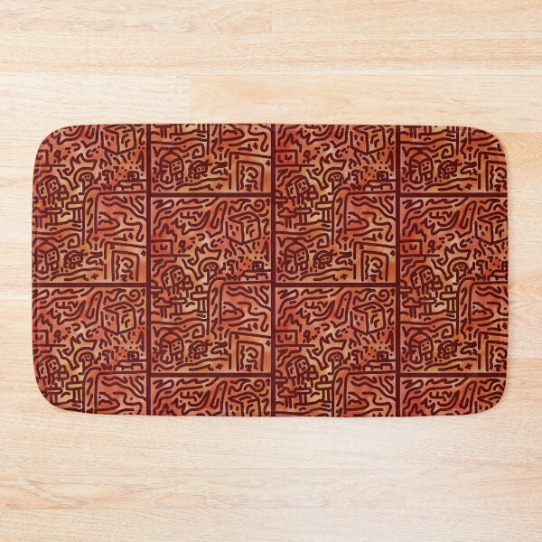 Item preview, The Nether Mural designed and sold by snippssss.