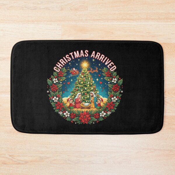Item preview, **COLORFUL  CHRISTMAS ARRIVED⭐Design designed and sold by WorthyByDwethi.