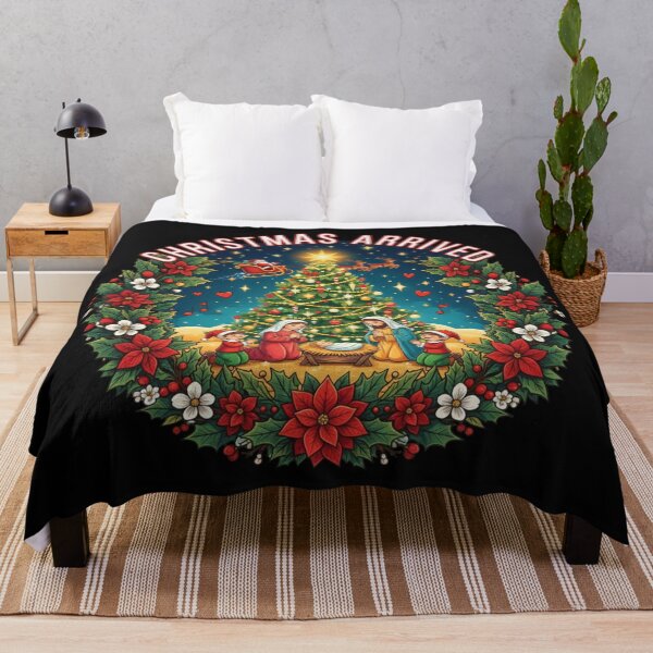 Item preview, **COLORFUL CHRISTMAS ARRIVED⭐Design designed and sold by WorthyByDwethi.