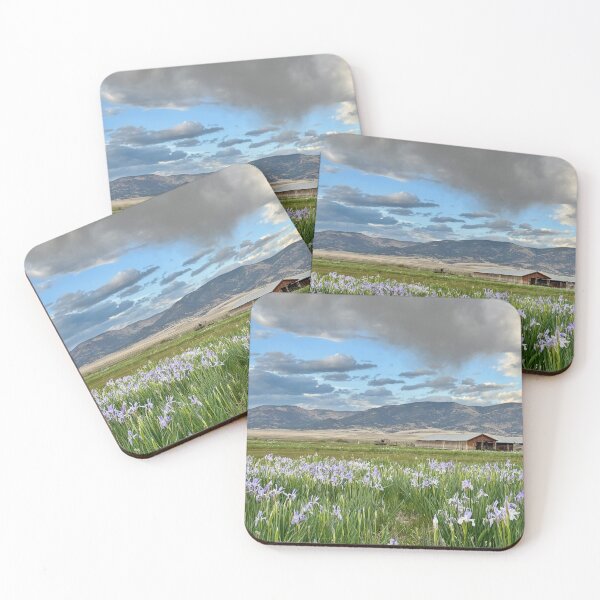 Item preview, Iris and Barn in Spring designed and sold by UmaJ.