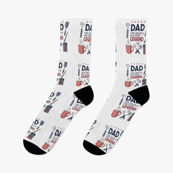 Item preview, Dad Fixer Griller Legend – Funny Cartoon Icon Design for Father’s Day designed and sold by VividOrganica.