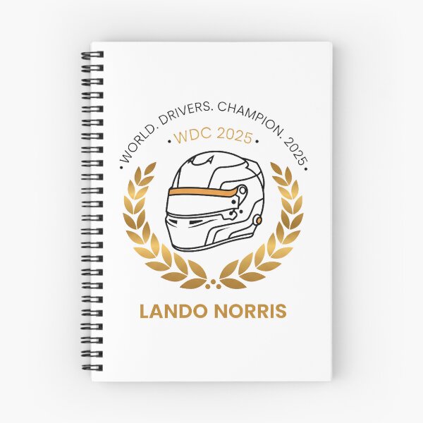 Item preview, Lando Norris 2025 F1 WDC designed and sold by Studio F1Grid.