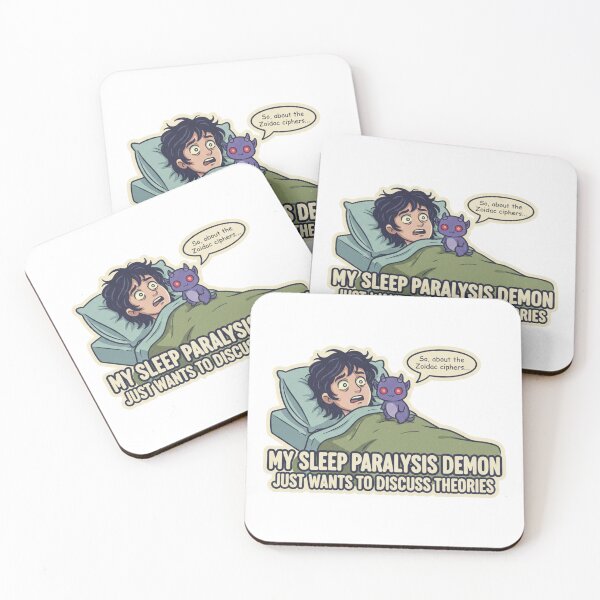 Item preview, Sleep Paralysis Demon Discusses True Crime Theories designed and sold by MythAndMotion.