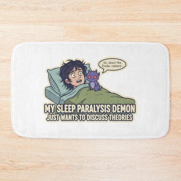 Item preview, Sleep Paralysis Demon Discusses True Crime Theories designed and sold by MythAndMotion.