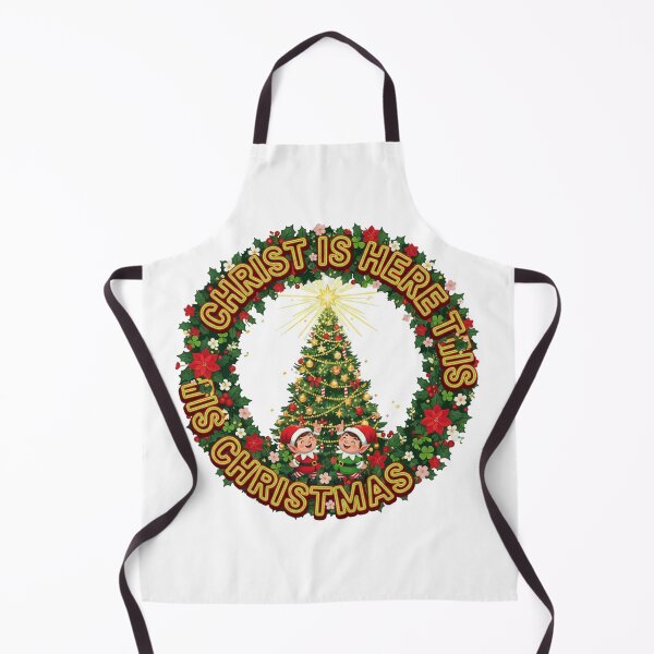 Item preview, **COLORFUL  Christ is here this Christmas with Christmas Tree with a Star⭐Design designed and sold by WorthyByDwethi.