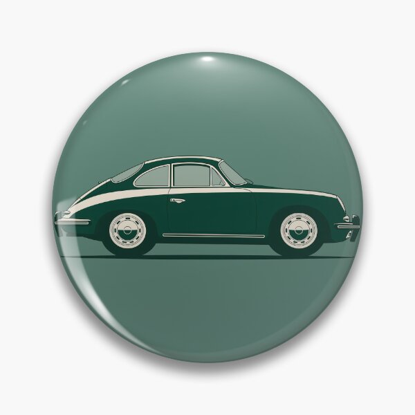 Item preview, Green 356 Side Profile illustration designed and sold by blackdogshop.