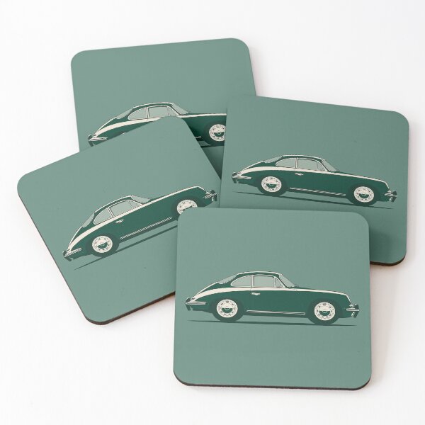 Item preview, Green 356 Side Profile illustration designed and sold by blackdogshop.