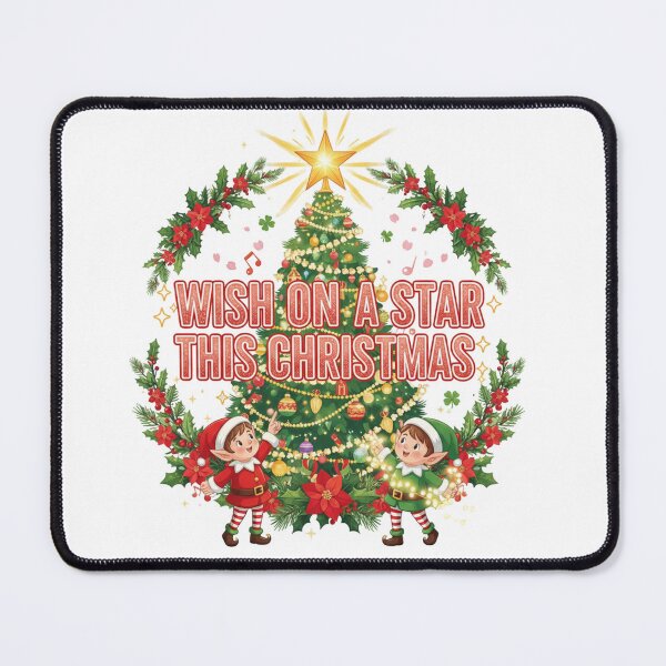 Artikelvorschau, **Farbenfrohes Wunschmotiv zu Weihnachten mit Weihnachtsbaum und Stern⭐ entworfen und verkauft von WorthyByDwethi.