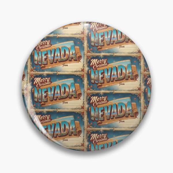 Item preview, Merry Christmas From Nevada USA Postcard Greetings Retro Travel Vintage designed and sold by TravelPostcardGems.