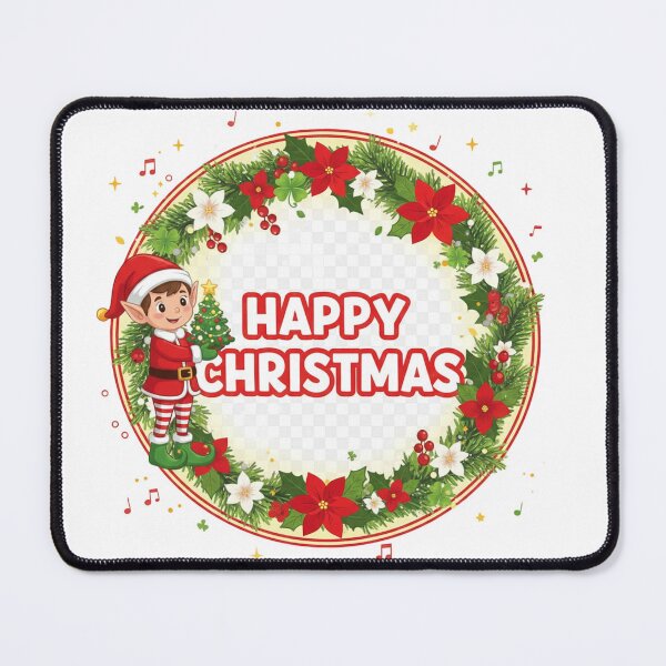 Item preview, **COLORFUL  Happy Christmas ELF with Christmas Tree⭐Design designed and sold by WorthyByDwethi.