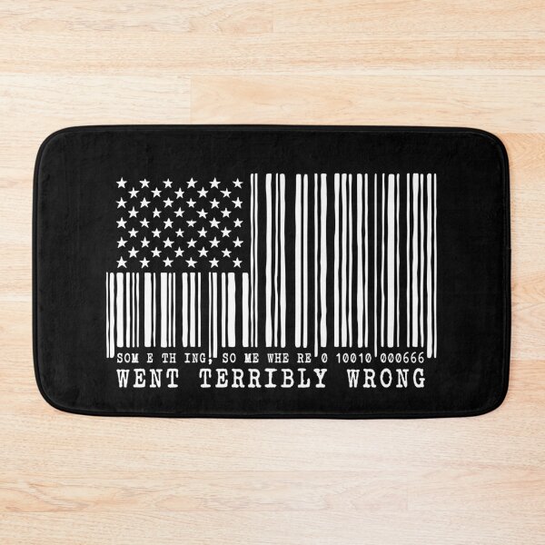 Item preview, American Barcode Flag - Something, Somewhere Went Terribly Wrong designed and sold by sXe-art.