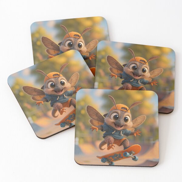 Item preview, Skater Hummingbird Hawk Moth designed and sold by Sillytoe.