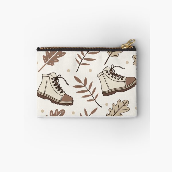 Item preview, Autumn Hiking Boots Pattern – Outdoor Adventure Print designed and sold by Creative88Art.