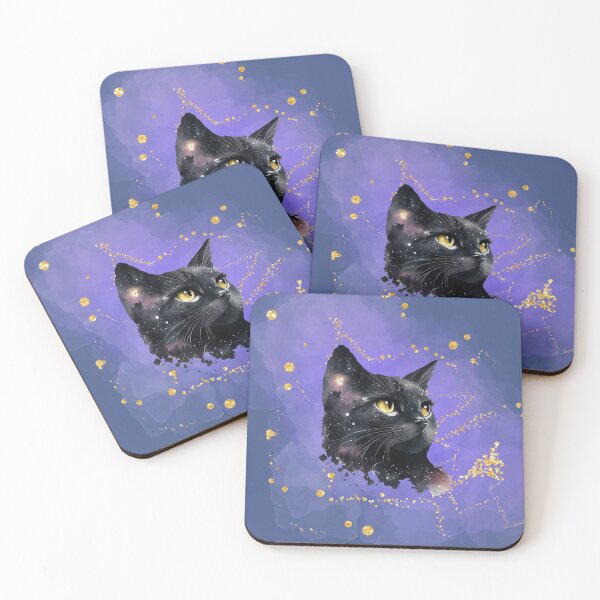 Item preview, Celestial Cat – Mystical Night Companion designed and sold by MandiDaniDesign.