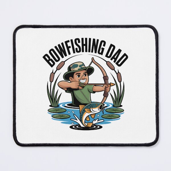Item preview, Bowfishing Dad T-Shirt | Funny Bow Fishing Daddy Gift for Men designed and sold by Clothesbest.