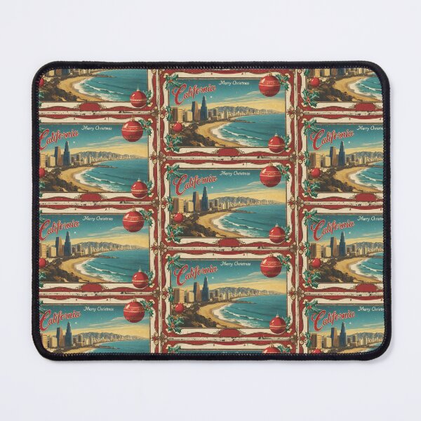 Item preview, Merry Christmas From California USA Postcard Greetings Retro Travel Vintage designed and sold by TravelPostcardGems.