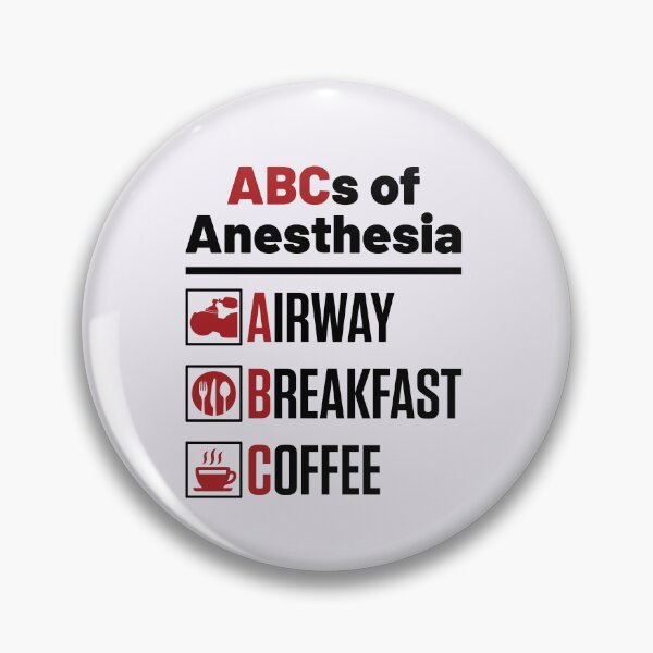 Item preview, ABCs of Anesthesia Airway Breakfast Coffee Funny Anesthesiologist designed and sold by jaygo.