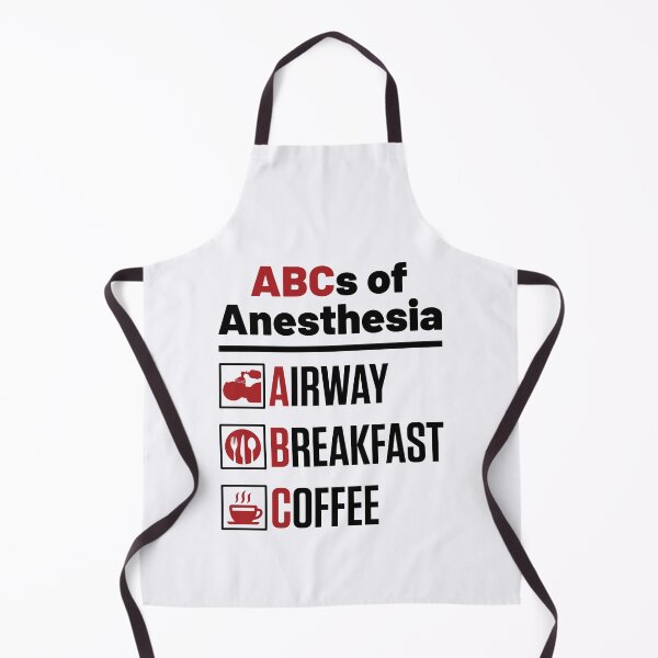Item preview, ABCs of Anesthesia Airway Breakfast Coffee Funny Anesthesiologist designed and sold by jaygo.