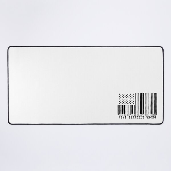 Item preview, American Barcode Flag - Something, Somewhere Went Terribly Wrong designed and sold by sXe-art.