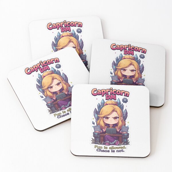 Item preview, Capricorn DM Sticker – Funny DnD Zodiac Dungeon Master Design designed and sold by RpgTools.