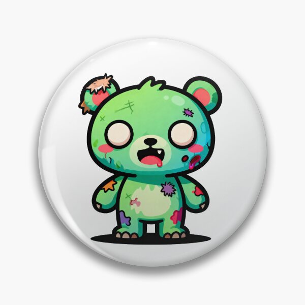 Item preview, Zombie Teddy Bear - Cute Zombie Animal Collection designed and sold by Quality-Custom-Designs.