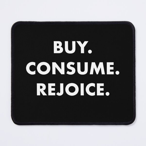 Item preview, Buy Consume Rejoice - Anti Consumerism Christmas designed and sold by Eversole Design Co..