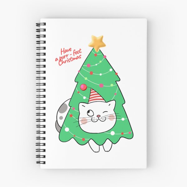 Item preview, Have a Purr - Fect Christmas. designed and sold by Dinasshop.