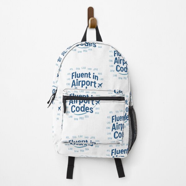 Item preview, Fluent in Airport Codes Adventure Vintage Travel designed and sold by Retro-Anime9.