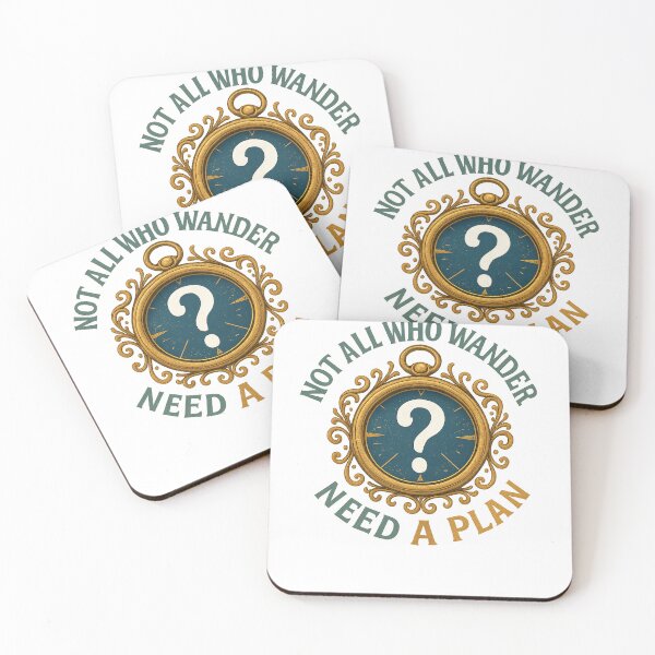 Item preview, Not All Who Wander Need a Plan Adventure Vintage Travel designed and sold by Retro-Anime9.
