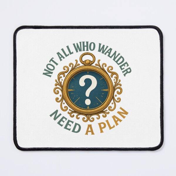Item preview, Not All Who Wander Need a Plan Adventure Vintage Travel designed and sold by Retro-Anime9.