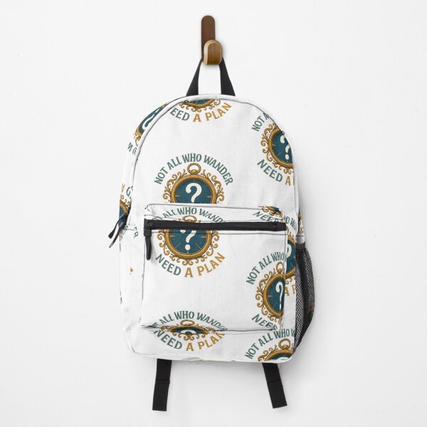 Item preview, Not All Who Wander Need a Plan Adventure Vintage Travel designed and sold by Retro-Anime9.