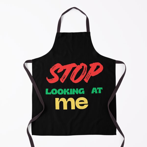 Item preview, Stop Looking At Me designed and sold by Swooncake Press.