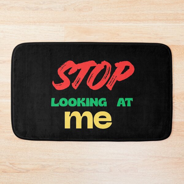 Item preview, Stop Looking At Me designed and sold by Swooncake Press.