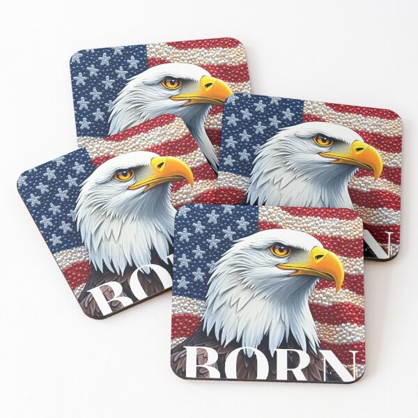 Item preview, "BORN IN THE USA"  designed and sold by MilikDesignsPro.