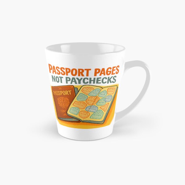 Item preview, Passport Pages Not Paychecks designed and sold by Retro-Anime9.