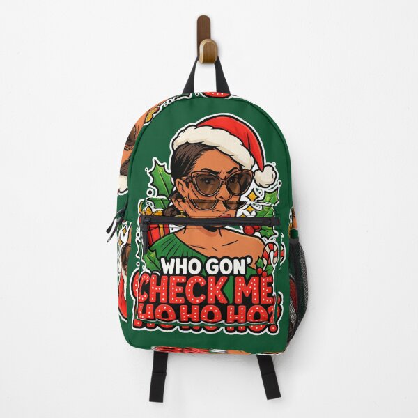Item preview, “Who Gon’ Check Me, Ho Ho Ho?” – Shereé Inspired RHOA Christmas Pop Art designed and sold by GirlyPopped.