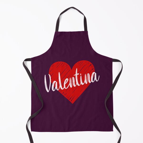 Item preview, Valentina Name Red Heart designed and sold by Jeallan Designs.