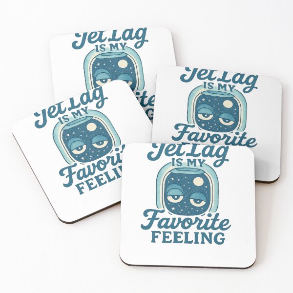 Item preview, Jetlag Is My Favorite Feeling Adventure Vintage Travel designed and sold by Retro-Anime9.