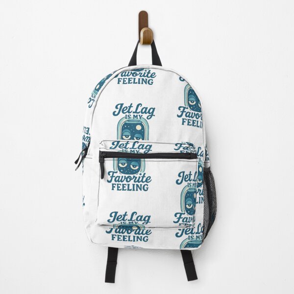 Item preview, Jetlag Is My Favorite Feeling Adventure Vintage Travel designed and sold by Retro-Anime9.