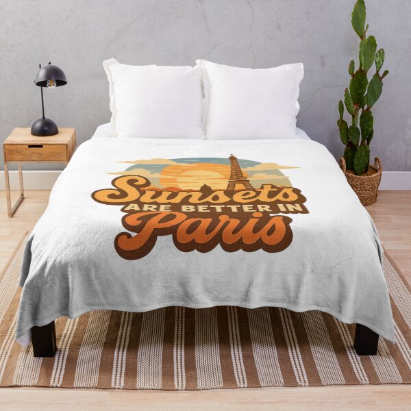 Item preview, Sunsets Are Better in Paris Adventure Vintage Travel designed and sold by Retro-Anime9.