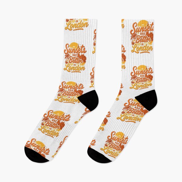 Item preview, Sunsets Are Better in London Adventure Vintage Travel designed and sold by Retro-Anime9.
