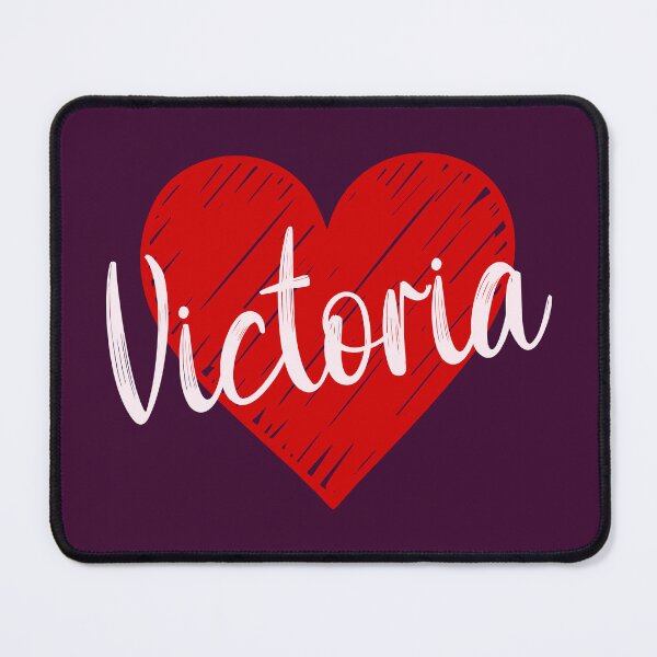 Item preview, Victoria Name Red Heart designed and sold by Jeallan Designs.