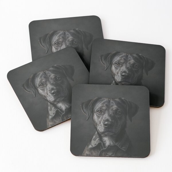 Item preview, Military Pet | Premium Vintage Pet Portrait Art Print | Aesthetic Style designed and sold by Dyke Art.
