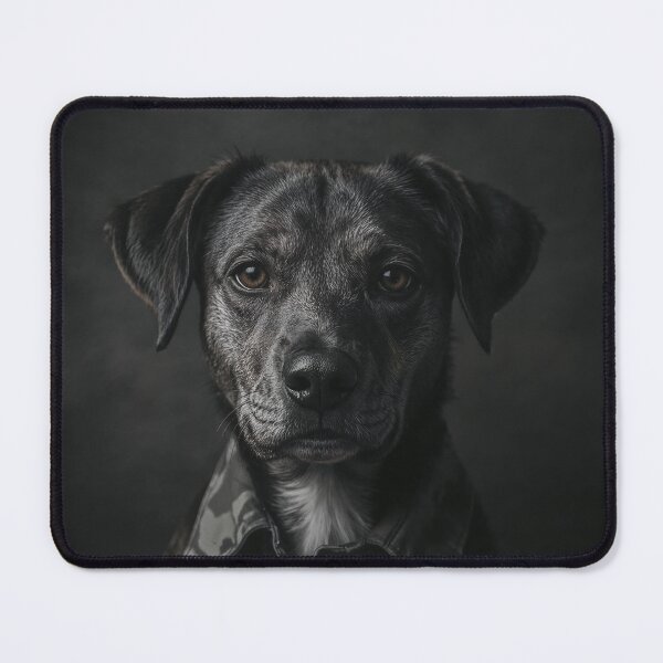 Item preview, Military Pet | Premium Vintage Pet Portrait Art Print | Aesthetic Style designed and sold by Dyke Art.