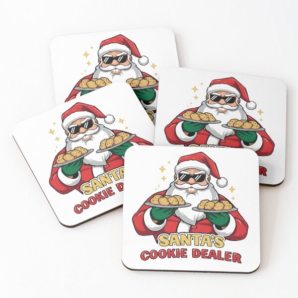 Item preview, Santa’s Cookie Dealer | Funny Christmas T-Shirt designed and sold by gavinroyal.