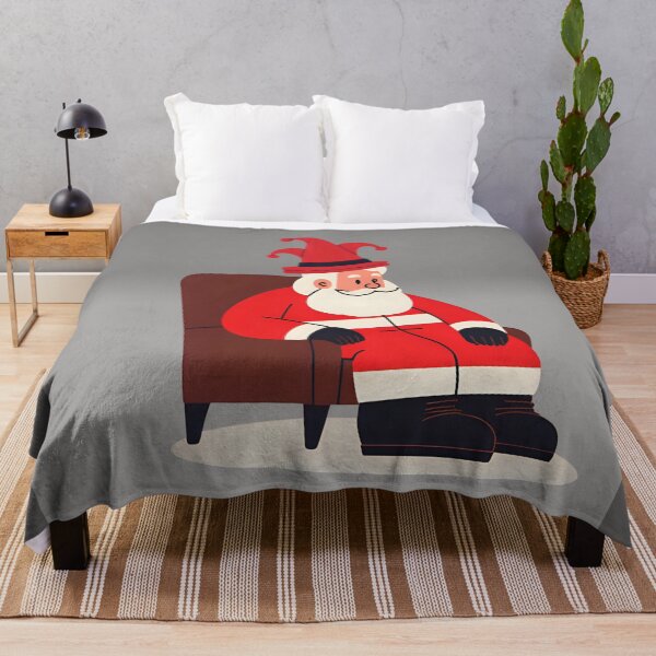Item preview, Santa Claus is pretending....do you recognize who? designed and sold by Knock on my door.
